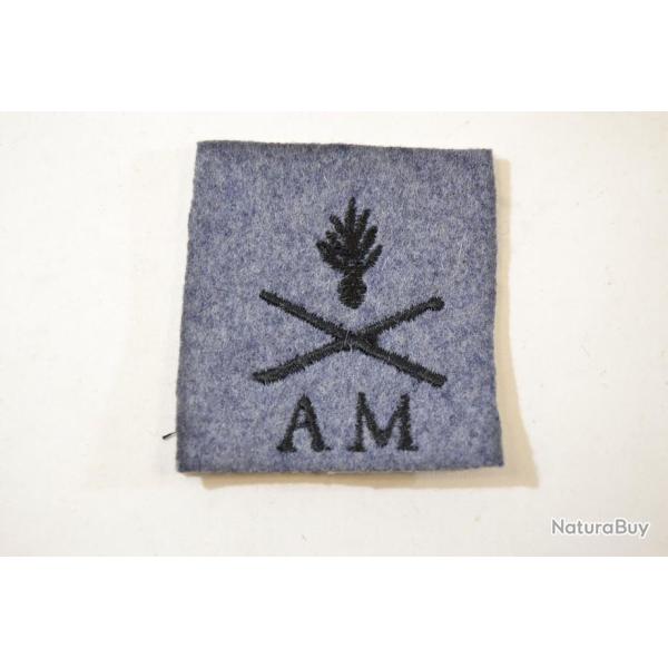 Repro insigne / attribut de manche automitrailleur AM Premi�re Guerre Mondiale. France WW1 1914 1918