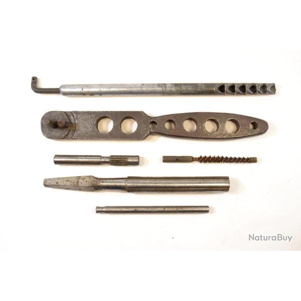 Outillage ancien d'armurier, fraise Drageoir d'Armurier, extracteur, jauge ... Outillage armurie