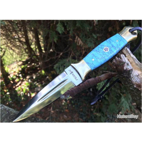 Tr�s beau double tranchant - Pierre de Turquoise