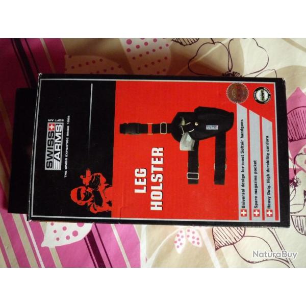 ETUI  DE CUISSE + PORTE CHARGEUR SWISS ARME