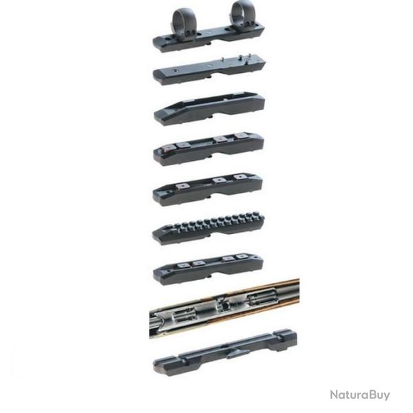 Adaptateur pour embase Dentler Basic � avec adaptateur pour rail weaver/Picatinny