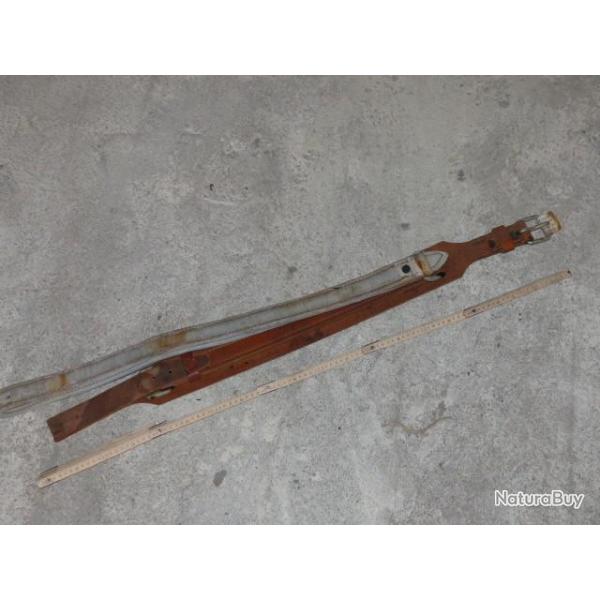 CEINTURON CUIR ARMEE FRANCAISE pour electricien / poseur de ligne