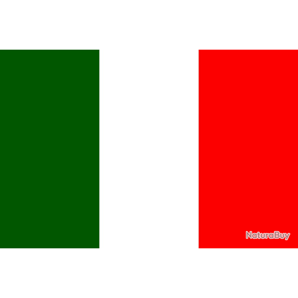 Drapeau Italien  (150 x 90 cm)  (100% polyester) (NEUF)