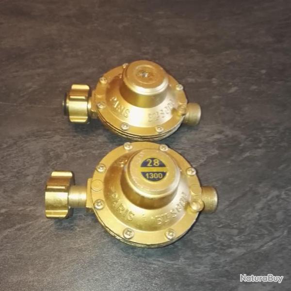 Lot de 2 dtenteurs Mandet pour  gaz butane