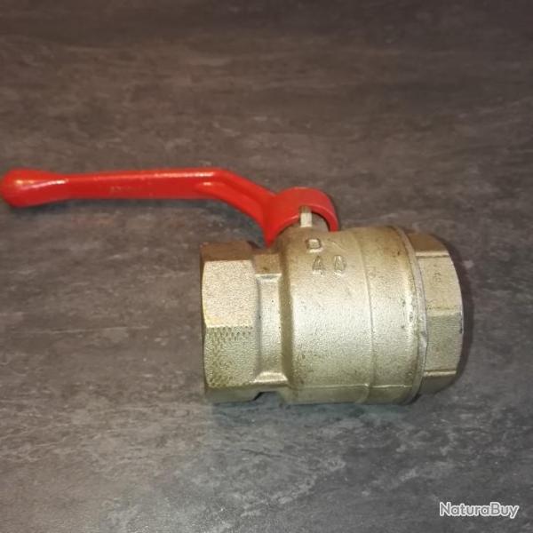 Vanne  bille d'acier DN 40