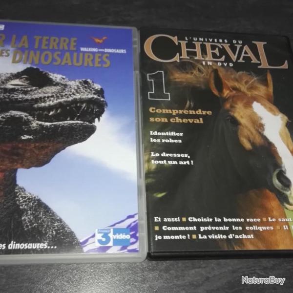 2 DVD Animaux neuf