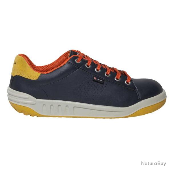 Sneakers de s�curit� casual pour femme Parade Protection JAMMA 47 Bleu / Jaune / Orange
