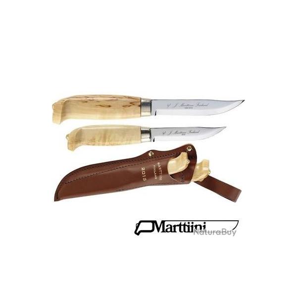 Set de 2  poignard MARTTIINI ( Mod. LYNX ) avec son �tui Cuir