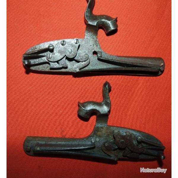 Double   platines  � percussion Verney Fr�re � Lyon  PL25