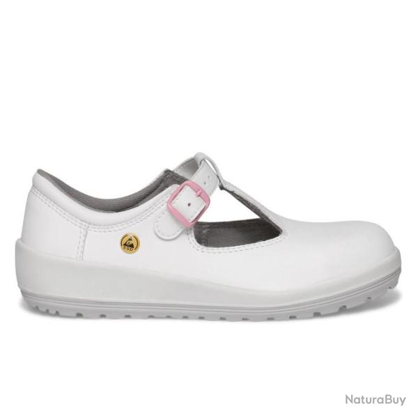 Ballerines de scurit femme Parade Protection BIONA Blanc