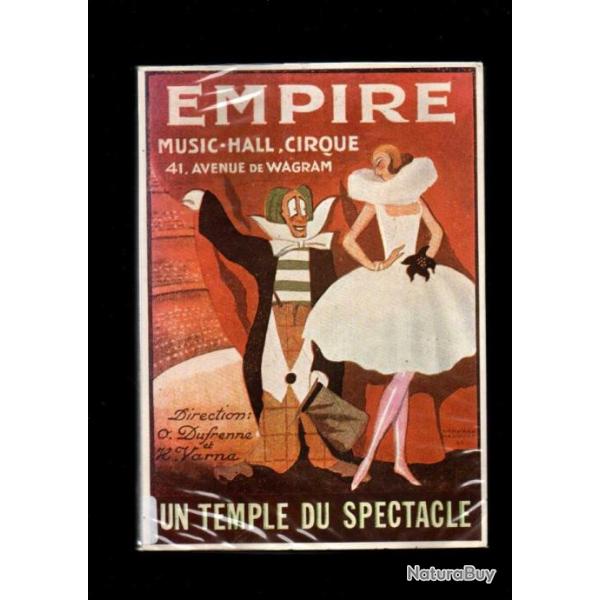 L'Empire un temple du spectacle Jacques Salles Paris Music Hall Wagram
