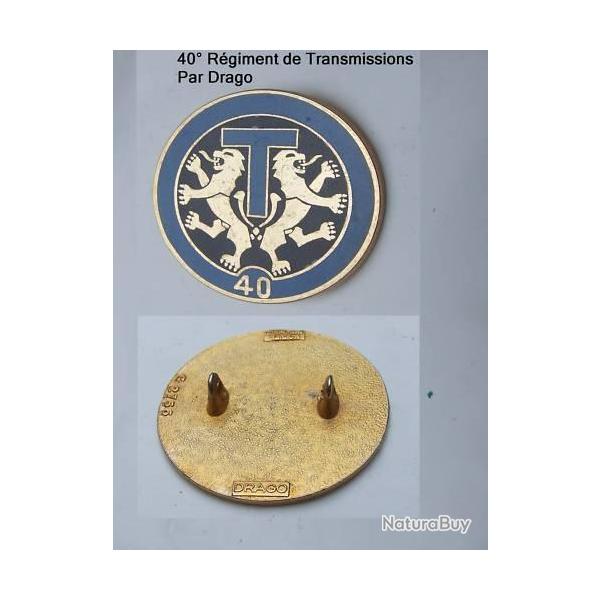 40� R�giment de Transmissions par Drago-Noisiel