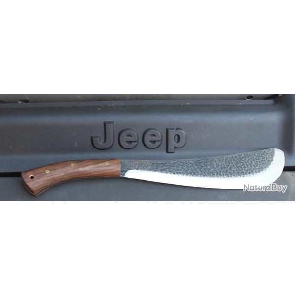 Couteau de Survie Condor Pack Golok Survival Acier Carbone 1075 Manche Bois El Salvador CTK25211HC