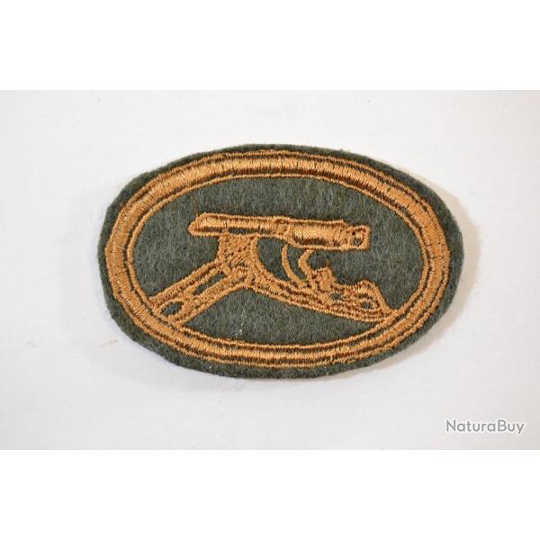Copie / repro insigne patch attribut mitrailleur allemand premi�re guerre mondiale. MG 08-15 MG08(B)