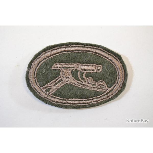 Copie / repro insigne patch attribut mitrailleur allemand premi�re guerre mondiale. MG 08-15 MG08(C)