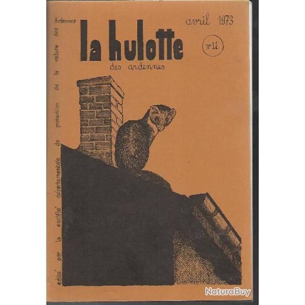 la hulotte N�11 pic �peiche , must�lid�s ,