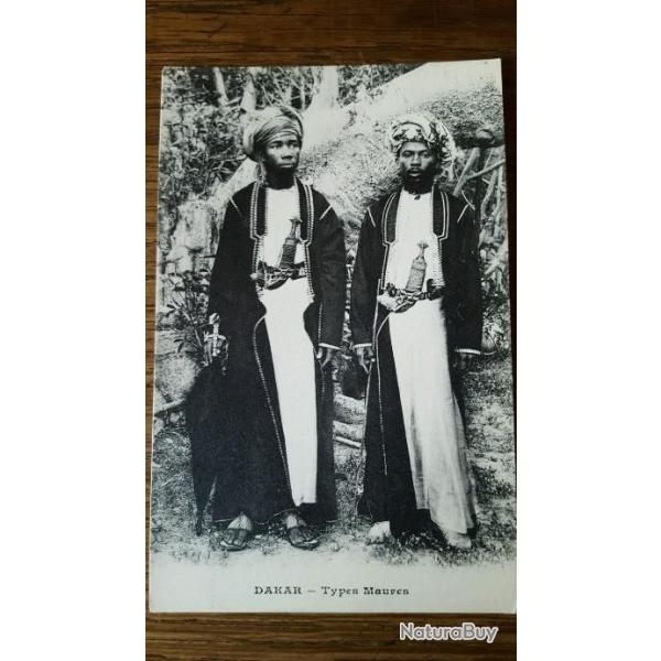 2 Cartes Postales Guerriers en Armes Maures 1900/1910