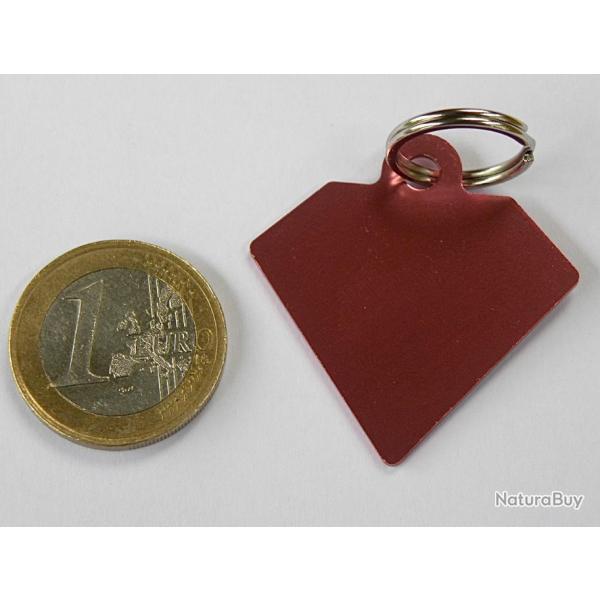 MEDAILLE Grav�e chien Diamant rose gravure, personnalisation offerte