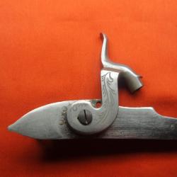 Platine à silex transformée en percussion PL 54