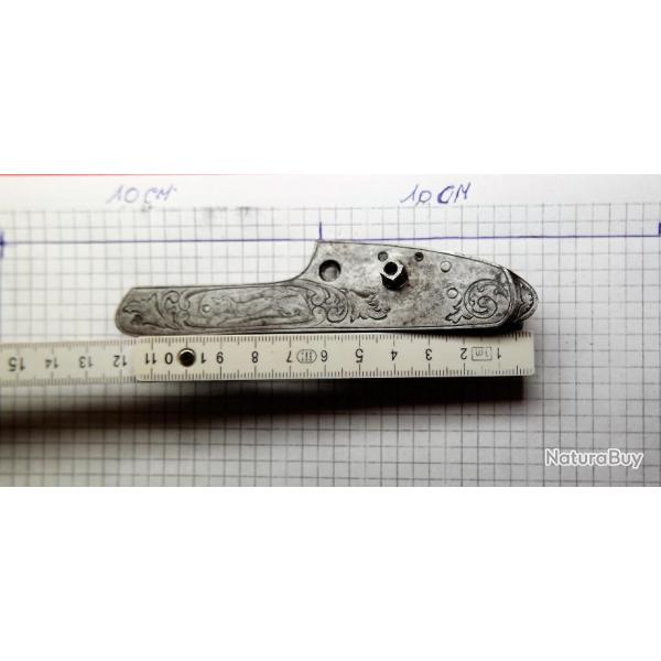 PL 92 Tr�s belle platine cisel�e � percussion C G ..