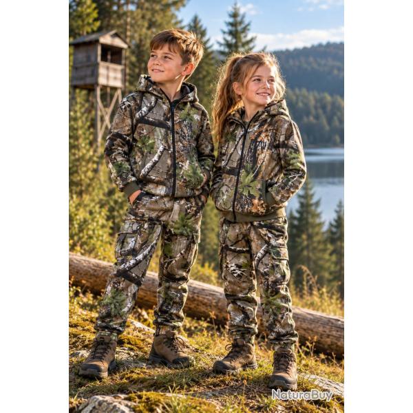 Ensemble Camo Hoody & Jogger enfant unisexe