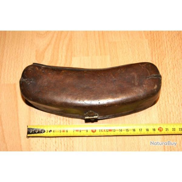 cartouchi�re cuir demi rond 1857 (voir poin�ons) COLLECTION - VENDU PAR JEPERCUTE (d8c2924)