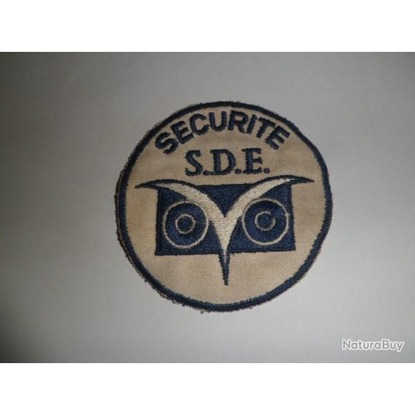 Magnifique cusson  Scurit S.D.E