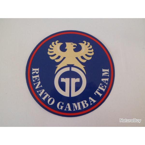 Superbe autocollant Renato Gamba Team ref 1
