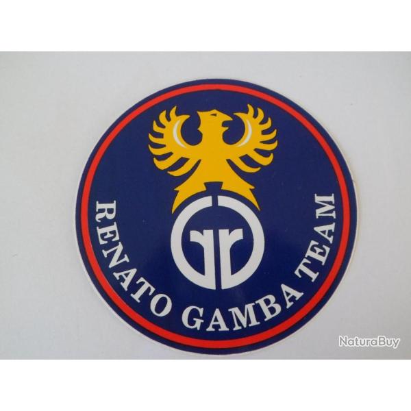 Superbe autocollant Renato Gamba Team ref 2