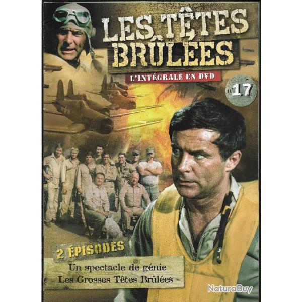 fascicules les t�tes brul�es n�16 , 17,  seuls sans dvd , aviation , pacifique , marines