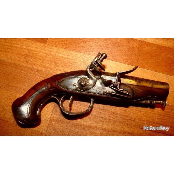Pistolet � silex   18�me   de J�r�me Larcher armurier � Nantes-