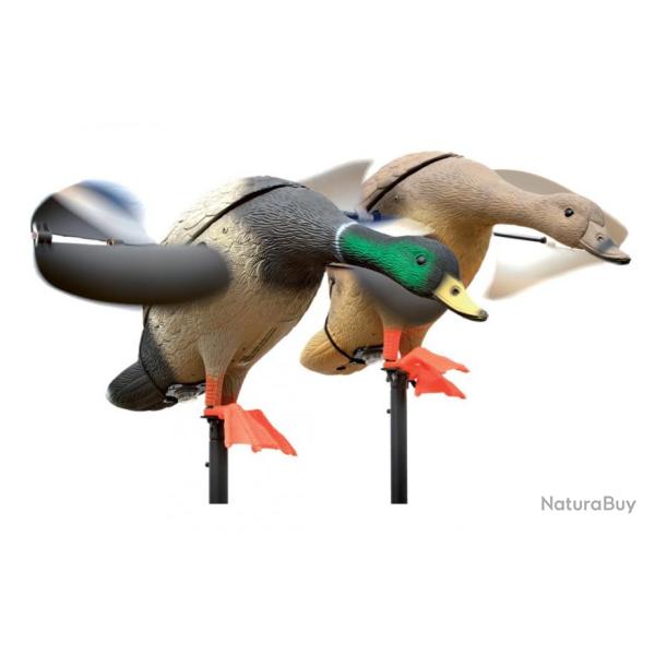 Appat canard colvert m�le et femelle - LUCKY DUCK