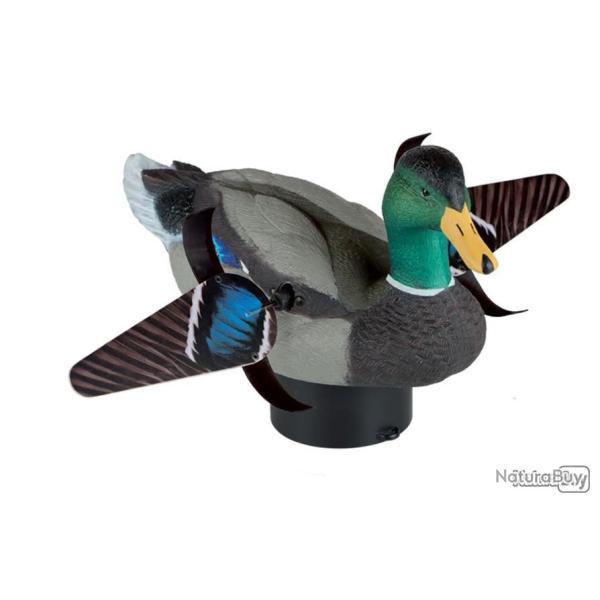 Appat canard colvert m�le ailes pivotantes - LUCKY DUCK