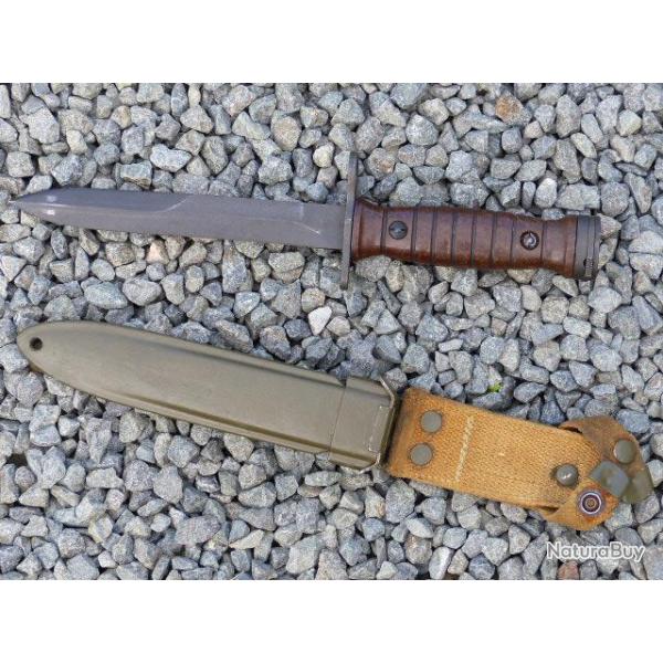 BAIONNETTE M4 POUR CARABINE USM1, ITALIE, 1er choix