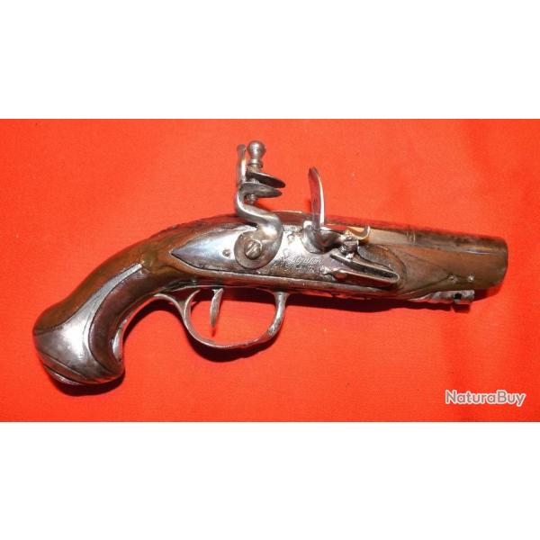 ...Pistolet � silex de Marine 1840 de Jerome Larcher de Nantes   ( Livr� par Happy post 15�)