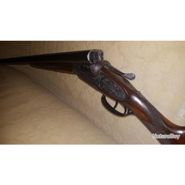 Fusil a platines artisan UGARTECHEA cal 12 Etat Neuf