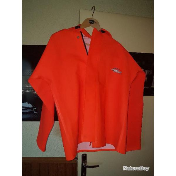VESTE DE PECHE FLUO PVC