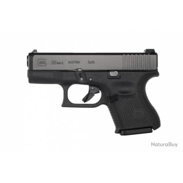 GLOCK 26, g�n�ration 5, calibre 9x19, neuf