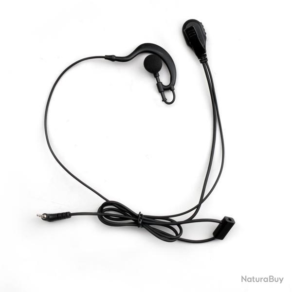 Oreillette Vox en contour d'oreille pour HYT TC320