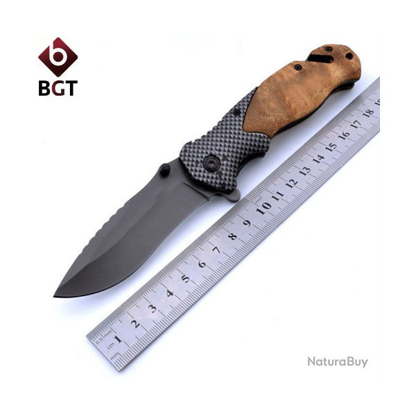 BGT Camping EDC Couteau -  Mod�le X50 (4)