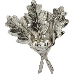 Feuille de ch&ecirc;ne (Ill. en bas &agrave; gauche) (Couleur: 3 feuilles)