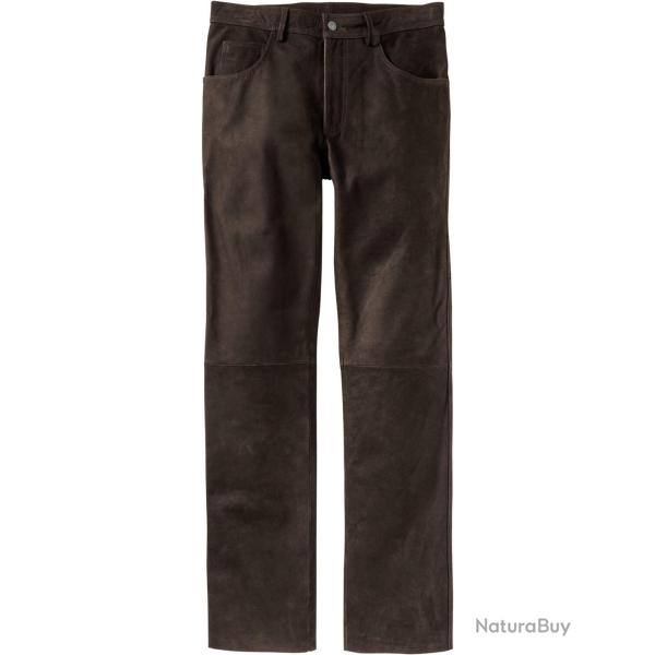 Pantalon en cuir Couleur Marron