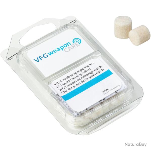 Tampons de nettoyage COMFORT 4,5/.177 (petit format) (Mod�le: 100 tampons, Calibre: 4,5/.177)