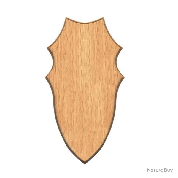 Ecusson en bois massif (Couleur: claire)