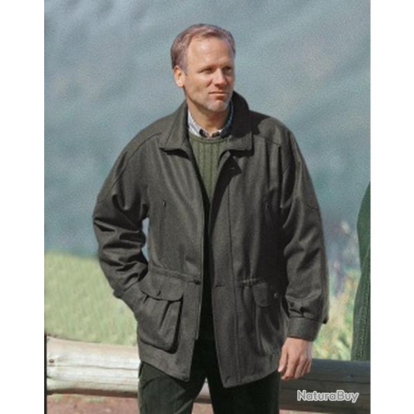 Veste l�g�re en loden, pour elle, (Couleur: olive, Taille: 36)