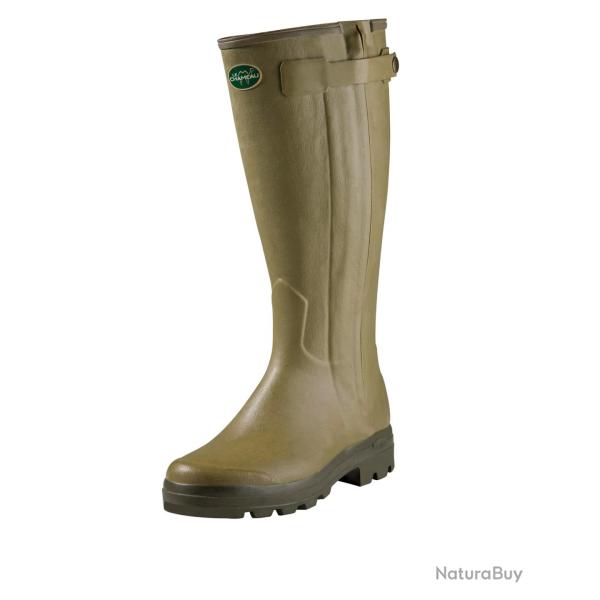 Botte Chasseur doublure cuir Couleur olive