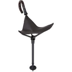 Canne-si&egrave;ge r&eacute;glable en hauteur