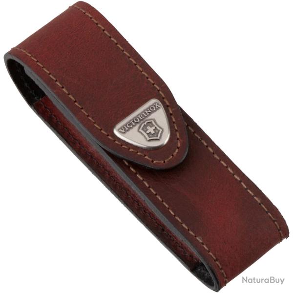 Etui ceinture en cuir (Couleur: marron)