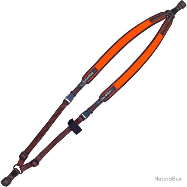 Bretelle pour arme et sac  dos (Couleur: orange (fluo))