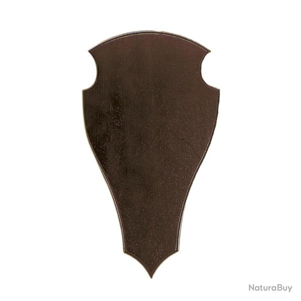 Ecusson en ch�ne massif, 47x27cm (Couleur: sombre)